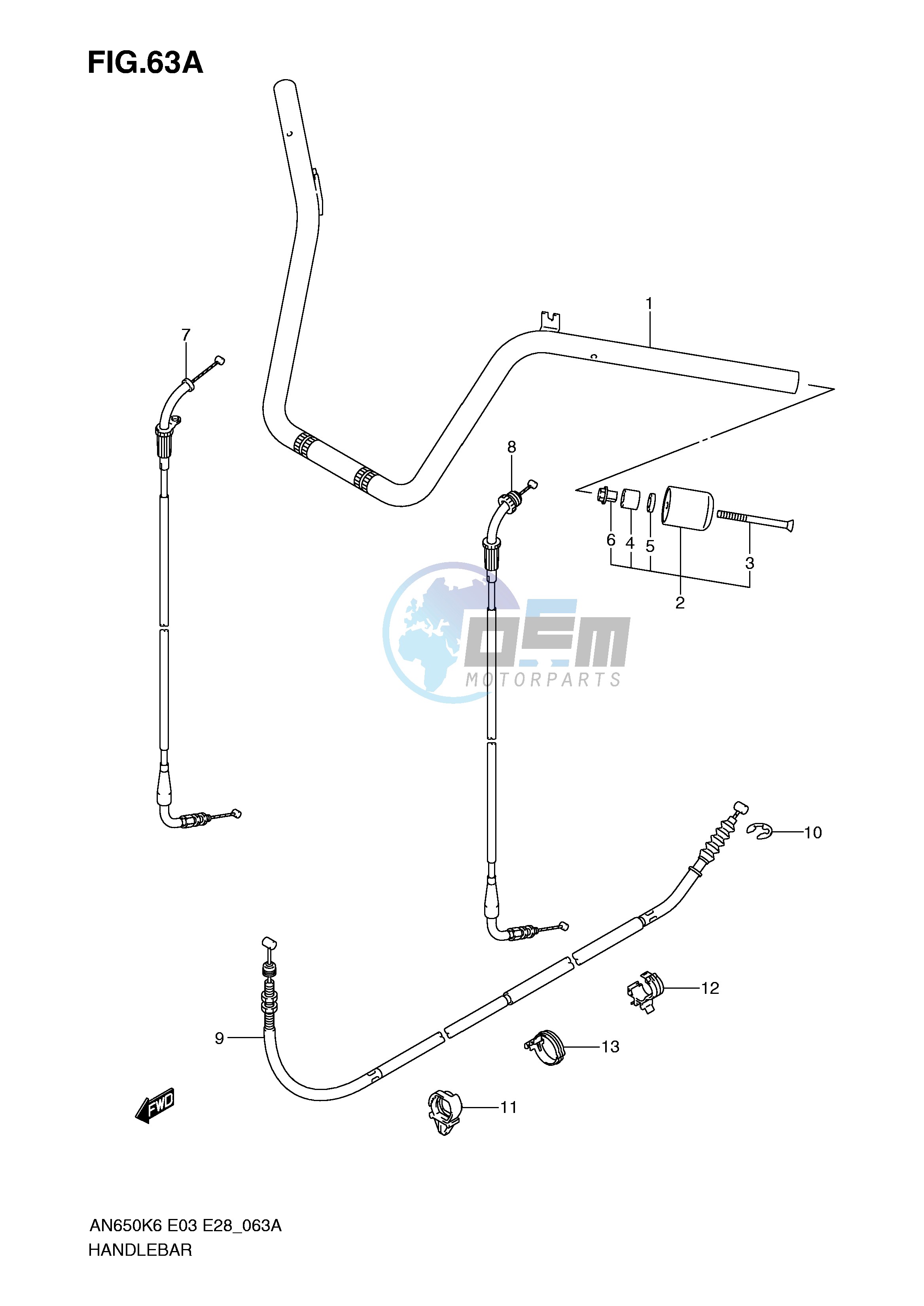 HANDLEBAR (MODEL K9 L0)