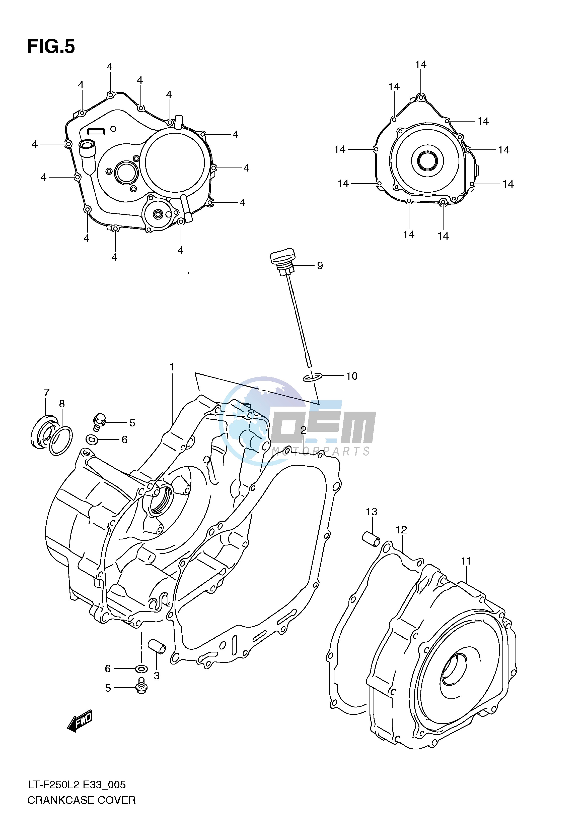 CRANKCASE COVER