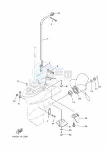 F15CEHL drawing PROPELLER-HOUSING-AND-TRANSMISSION-2