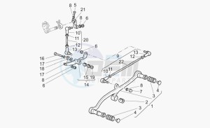 California 1100 Stone - Metal PI Special Sport/Al. PI drawing Gear lever