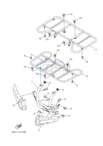 YFM450FWBD YFM45KPXJ KODIAK 450 EPS (BB53) drawing GUARD