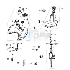 TKR 2 E drawing TANK AND PUMP