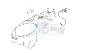 RAMBLA-250 2VER - 125 CC VTRA1B E3 2VER drawing HELMET BOX