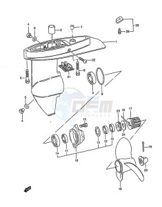 DT 4 drawing Gear Case