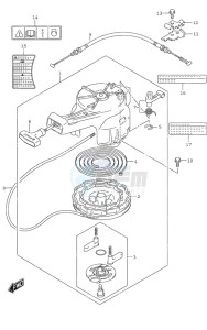 DF 4 drawing Recoil Starter