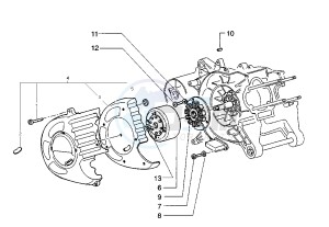 Runner VX-VXR 125-200 125 drawing Flywheel magneto