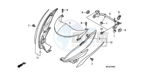 CB600FA UK - (E / MKH) drawing COWL