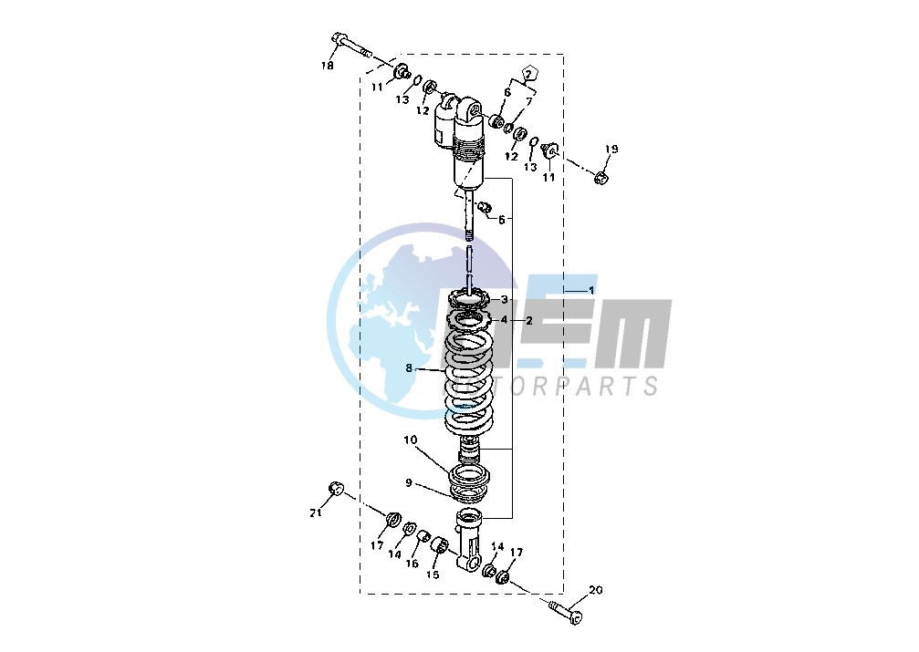 REAR SHOCK ABSORBER