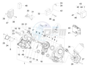 MP3 400 rl Touring drawing Voltage Regulators - Electronic Control Units (ecu) - H.T. Coil