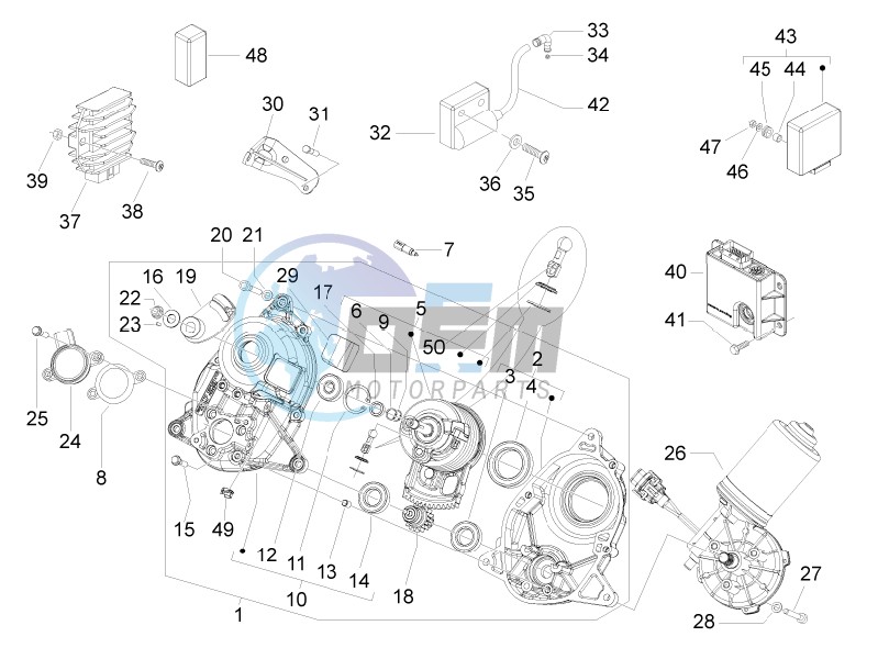 Voltage Regulators - Electronic Control Units (ecu) - H.T. Coil