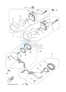 CW50LN BOOSTER (2B6M) drawing FLASHER LIGHT