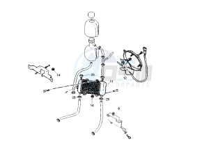 DNA 125-180 125 drawing Cooling system