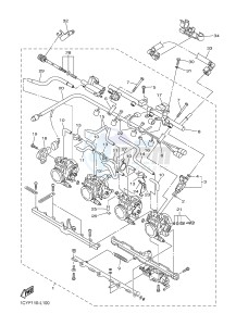 FJR1300A FJR1300A ABS (1CYJ) drawing INTAKE 2