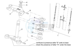 RS 50 drawing Front fork I