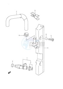 DF 40A drawing Fuel Injector