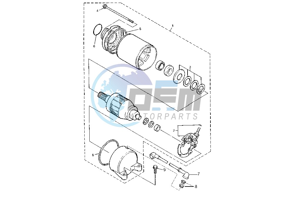 STARTING MOTOR