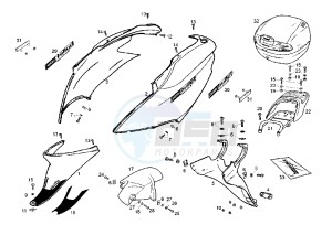 ATLANTIS O2 BULLET - 50 cc drawing BODY