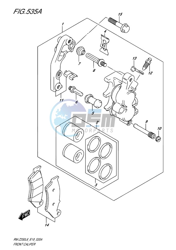 FRONT CALIPER