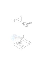 DF 20A drawing Remocon Cable Electric Starter