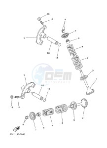 YFM450FWAD YFM450PHE GRIZZLY 450 EPS (2LC6 2LC7) drawing VALVE