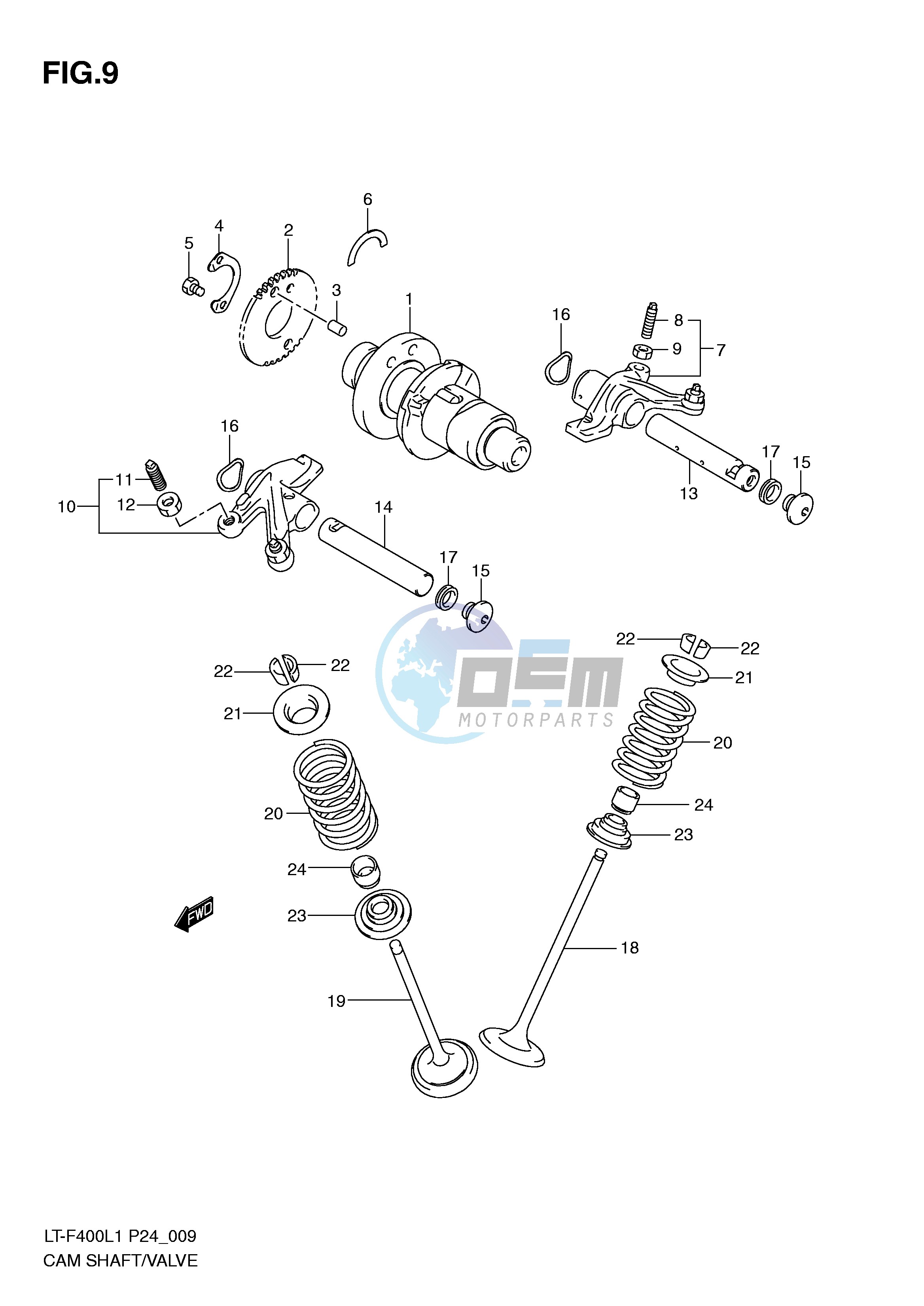 CAMSHAFT - VALVE