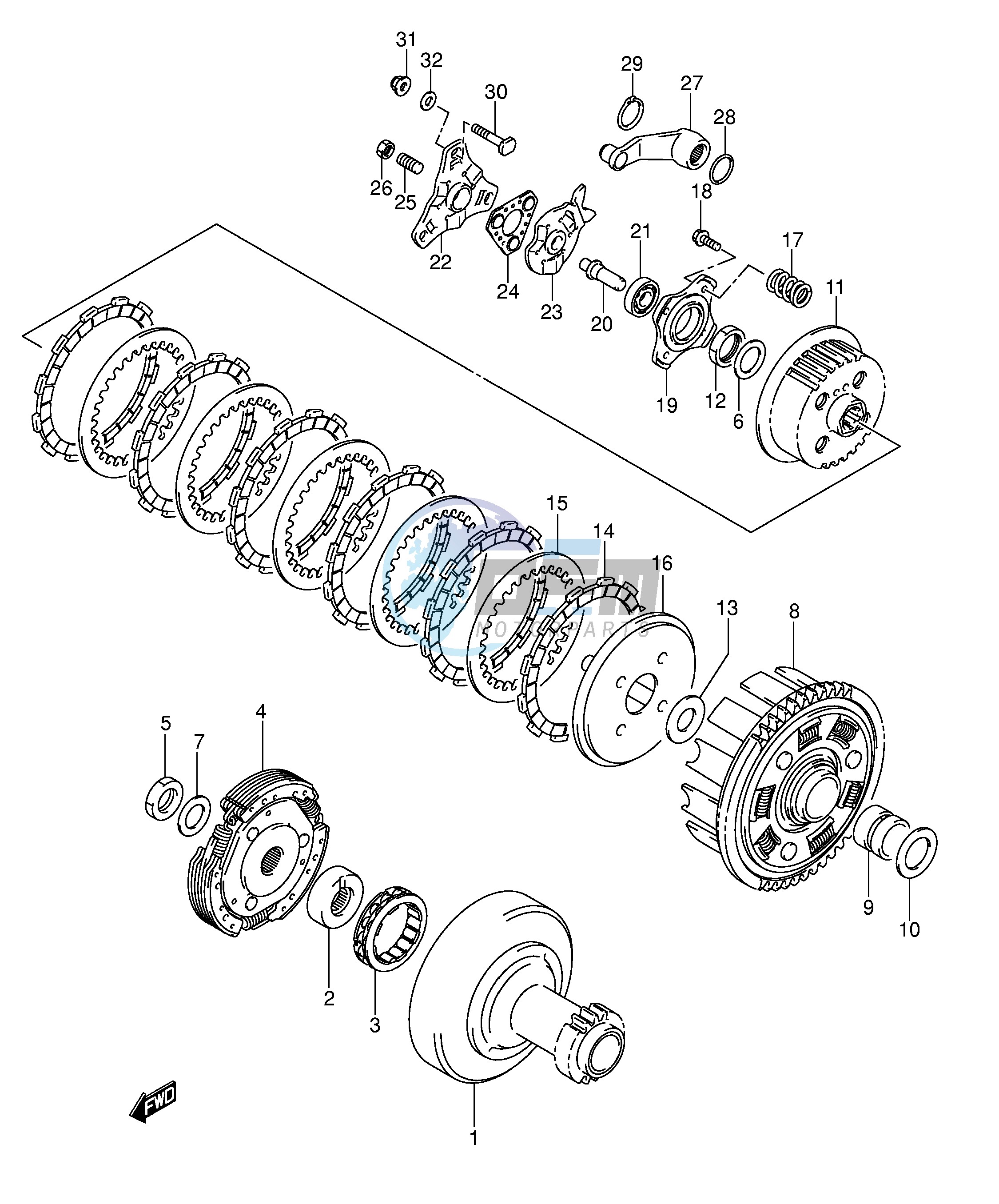 CLUTCH (MODEL K3)