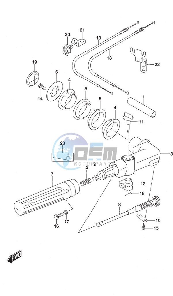 Tiller Handle