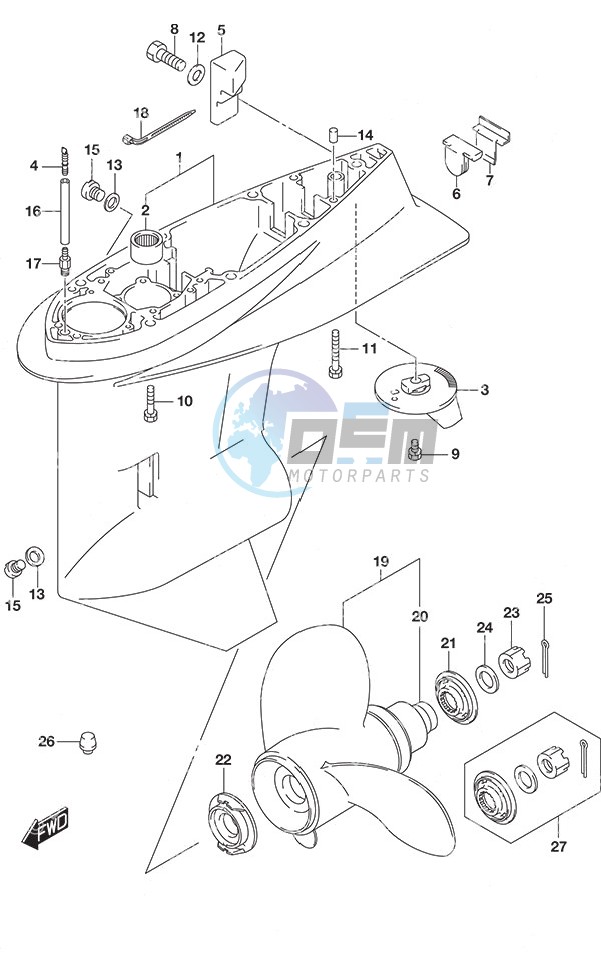 Gear Case (C/R)