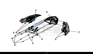 JOYMAX Z 300I ABS (LW30W1-EU) (L9) drawing TAIL LIGHT