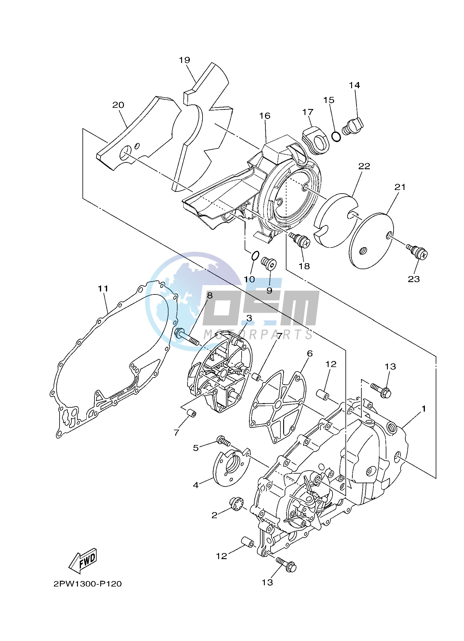 CRANKCASE COVER 1