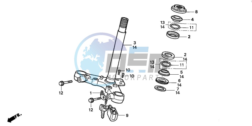 STEERING STEM