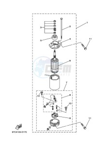 F40BETL drawing STARTING-MOTOR