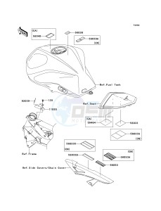 ZR 1000 B [Z1000] (7F-8F) B7F drawing LABELS