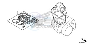 SXS700M2H Europe Direct - (ED) drawing GASKET KIT A