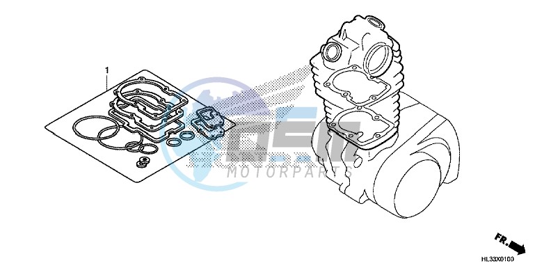 GASKET KIT A