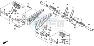 CB250 NIGHTHAWK drawing STEP