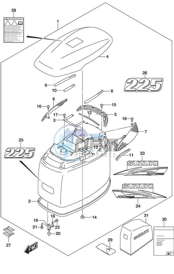 Engine Cover (Black)