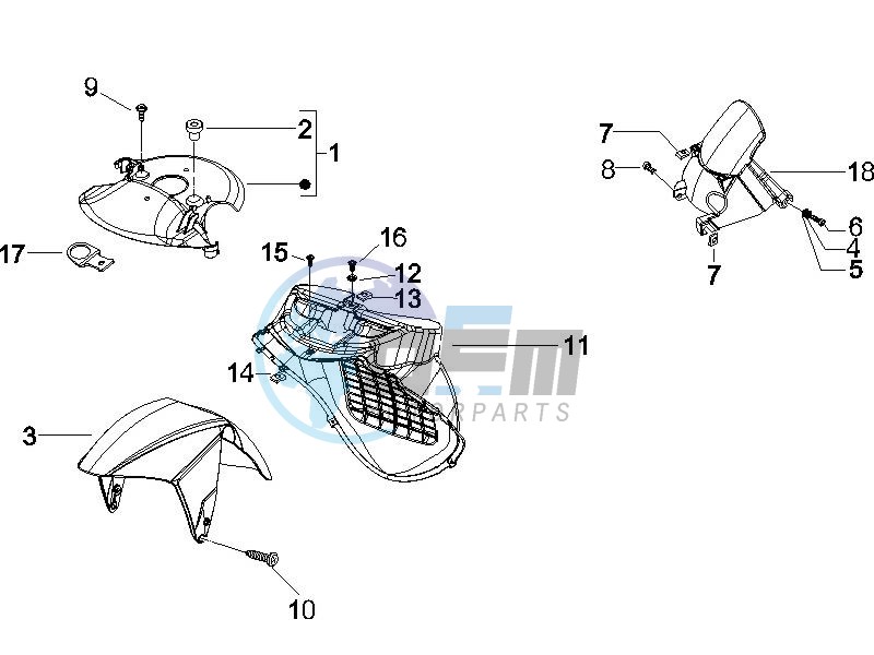 Wheel housing - Mudguard