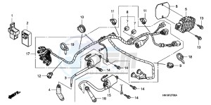 TRX400XC drawing WIRE HARNESS