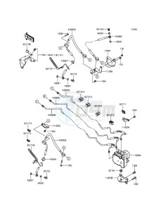 VULCAN 1700 NOMAD ABS VN1700DGF GB XX (EU ME A(FRICA) drawing Brake Piping