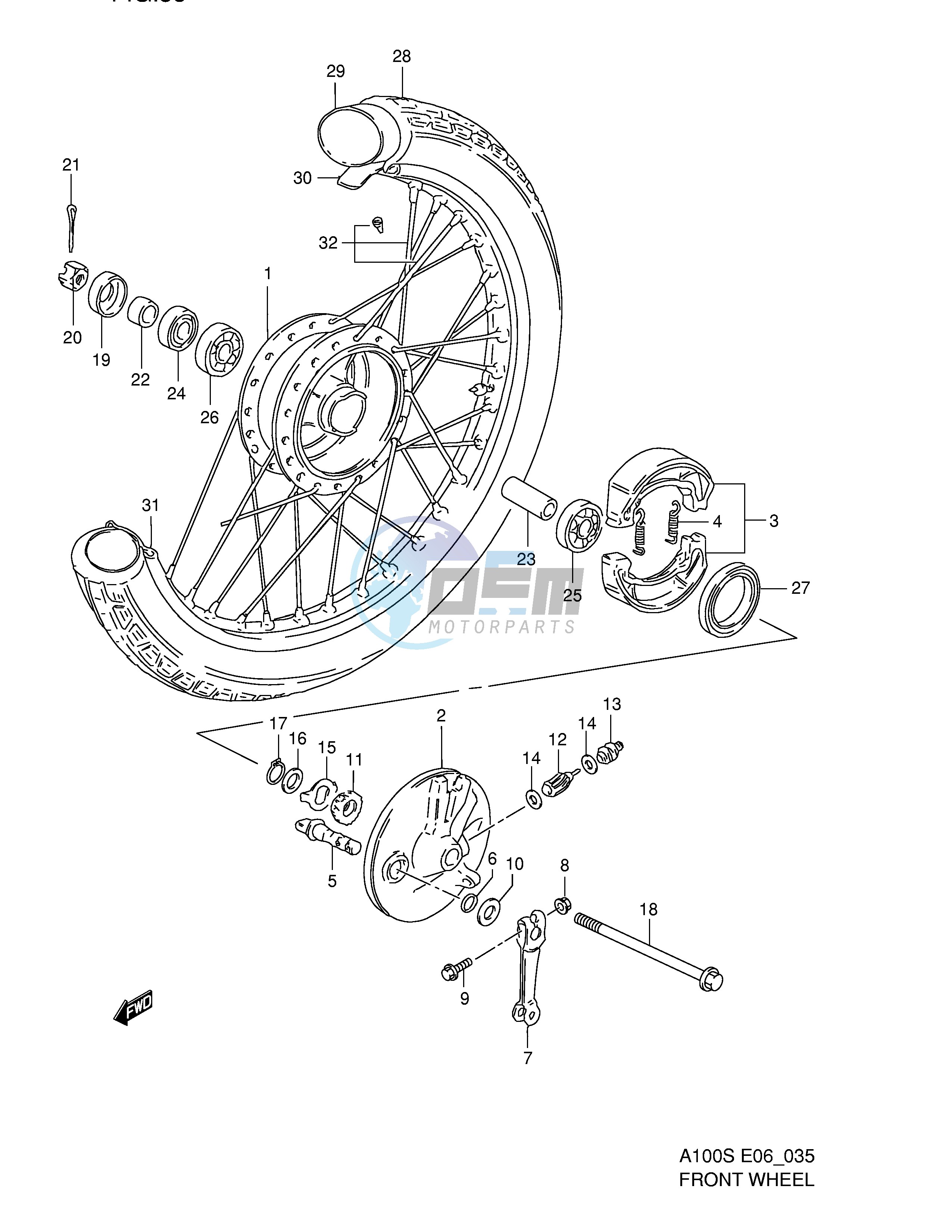 FRONT WHEEL