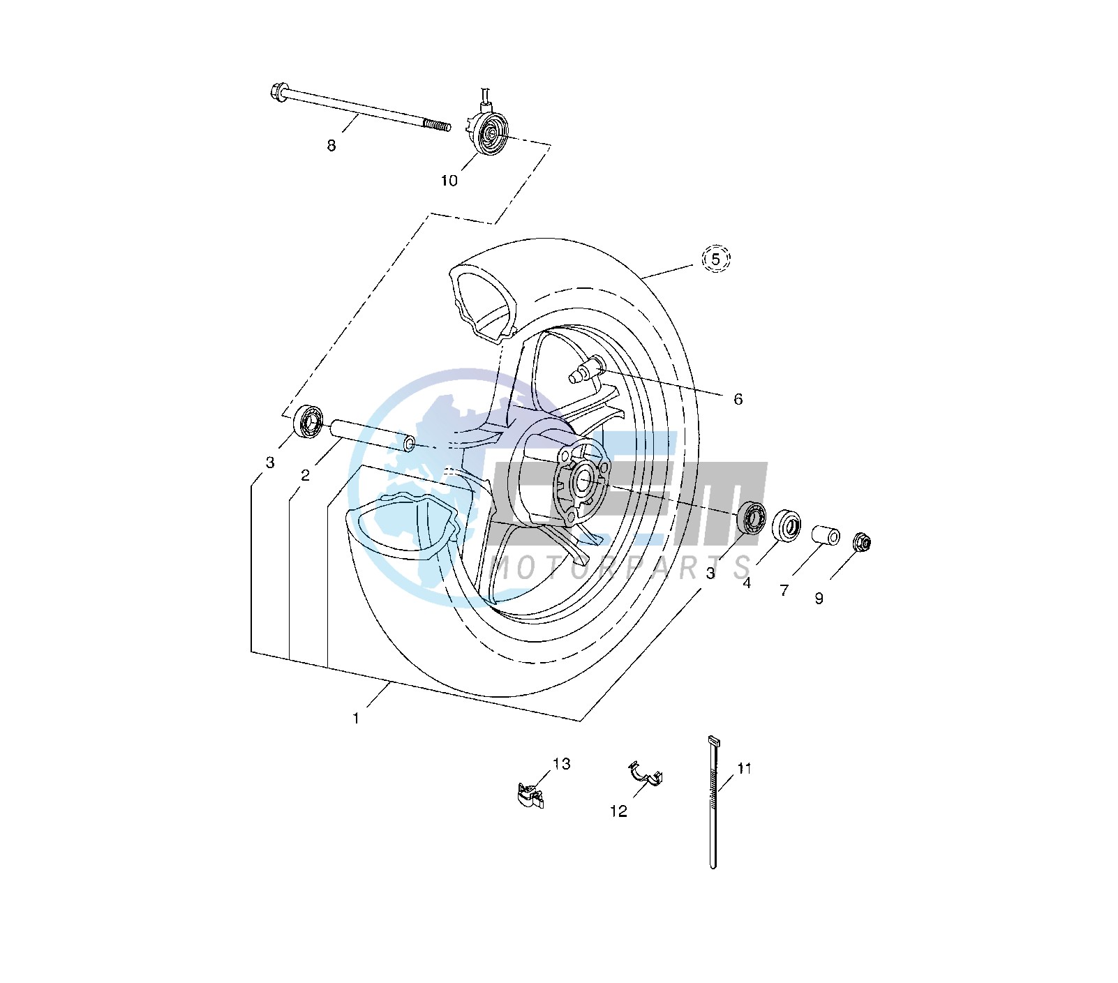 FRONT WHEEL