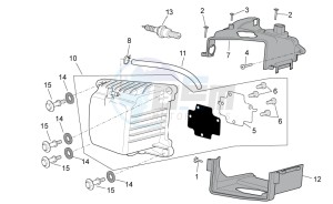 Scarabeo 100 4T e3 drawing Head cover