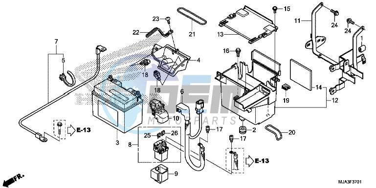 BATTERY (VT750C2S/CS)