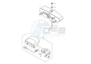 YZF R6 600 drawing TAILLIGHT