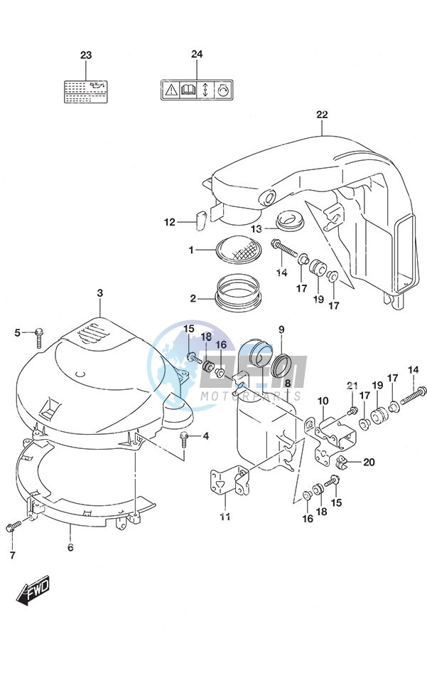 Silencer/Ring Gear Cover