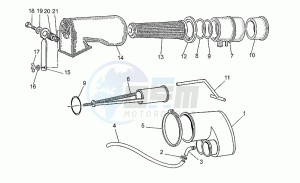 V 50 III 500 Pol. - PA VechioTipo Pol./PA VechioTipo drawing Intake