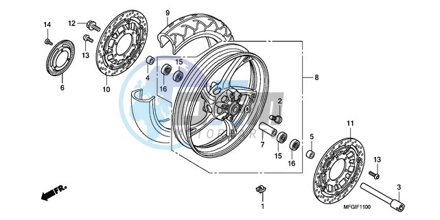 FRONT WHEEL