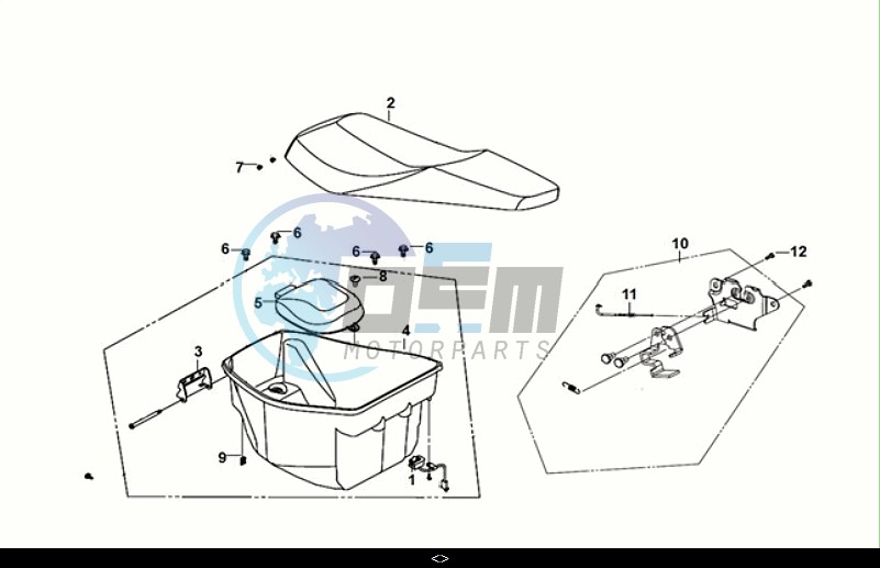 SEAT - REAR GRIP