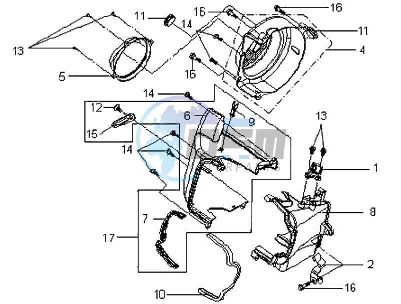 FLYWHEEL COVER